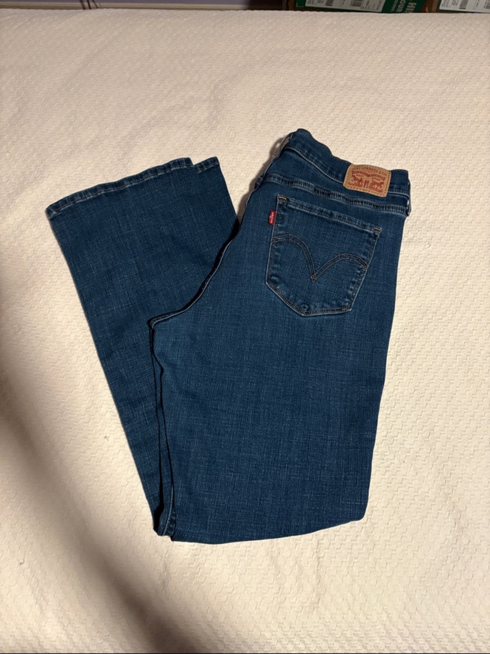 Levi's Women's Dark Blue Boot-Cut Jeans